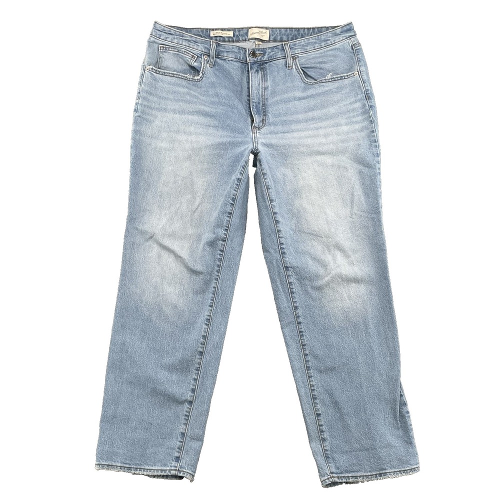 Universal Thread Jeans Women's 17 90's High Rise Straight Retro Whisker Academia